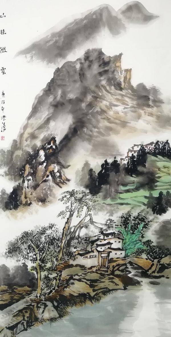 著名山水画家洪涛艺术访谈