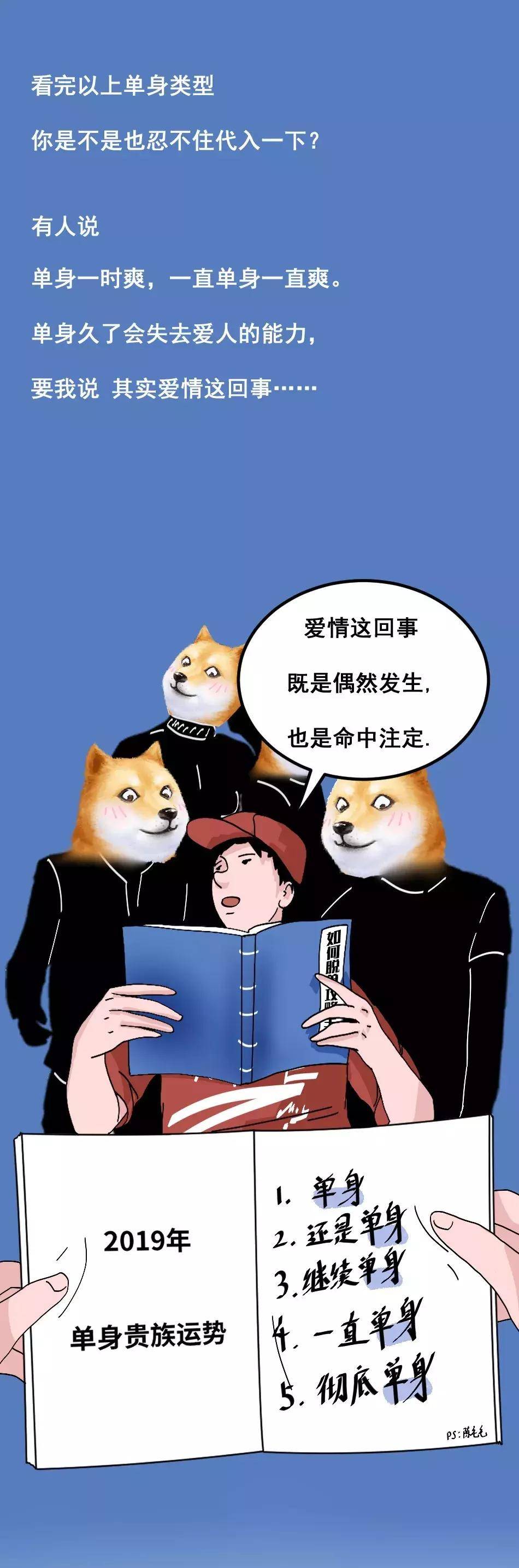 漫画单身的九大类型