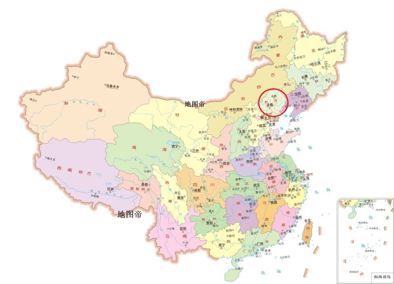 热河省面积图片