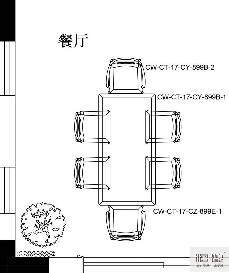 cad餐桌平面图尺寸图片