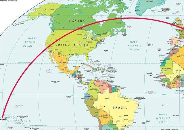 全球首长路线，飞行超17个钟，全长16000公里，却是个国内航班？