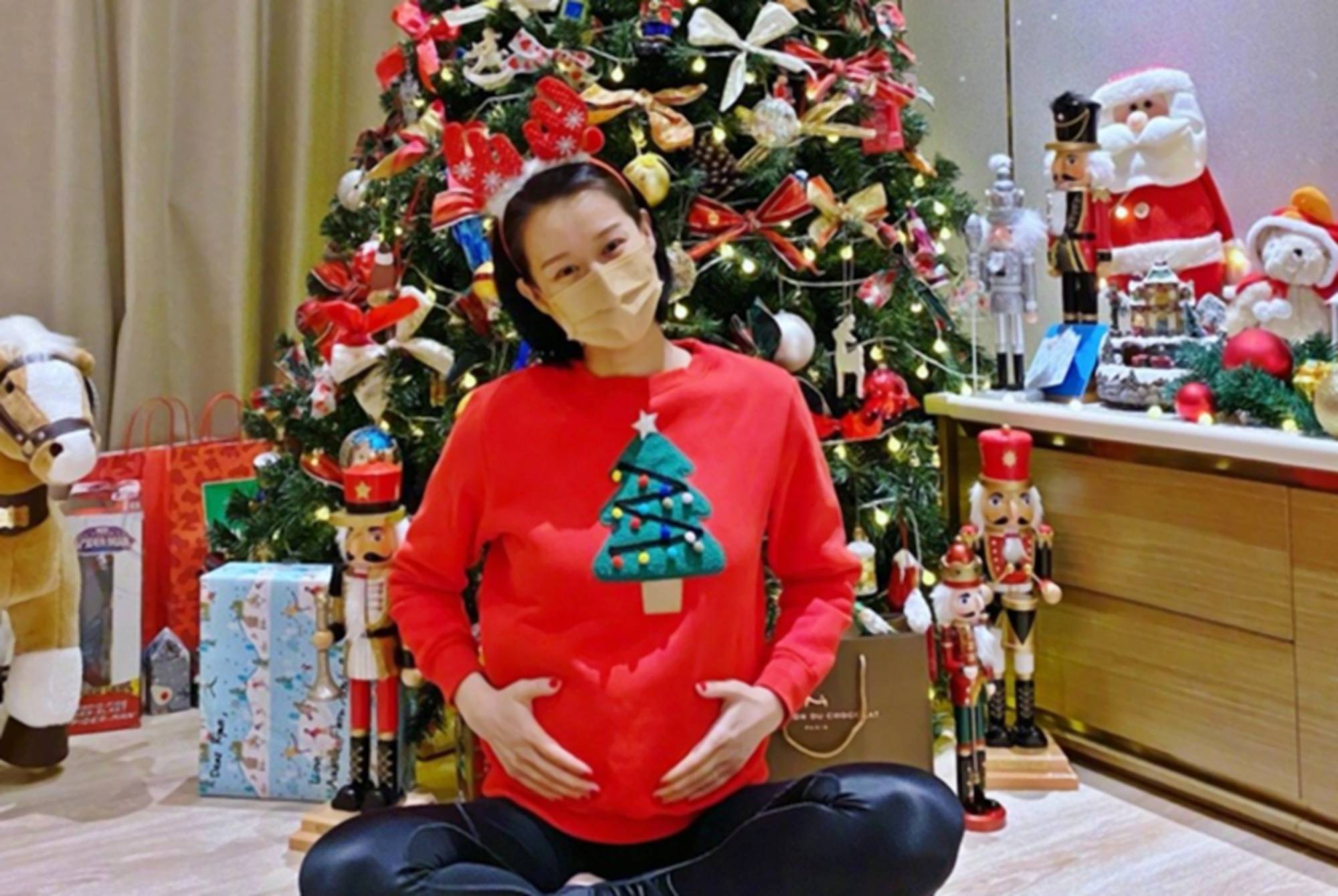 胡杏儿迎来第三胎四年怀仨的速度惊人易孕体质羡慕不来