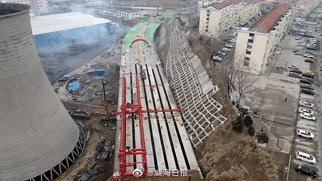 最新进展大连路东延项目高架桥主体完工