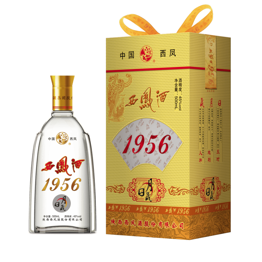 不久前,畅销了十五年的1956西凤酒日月藏,再次迎来产品升级.