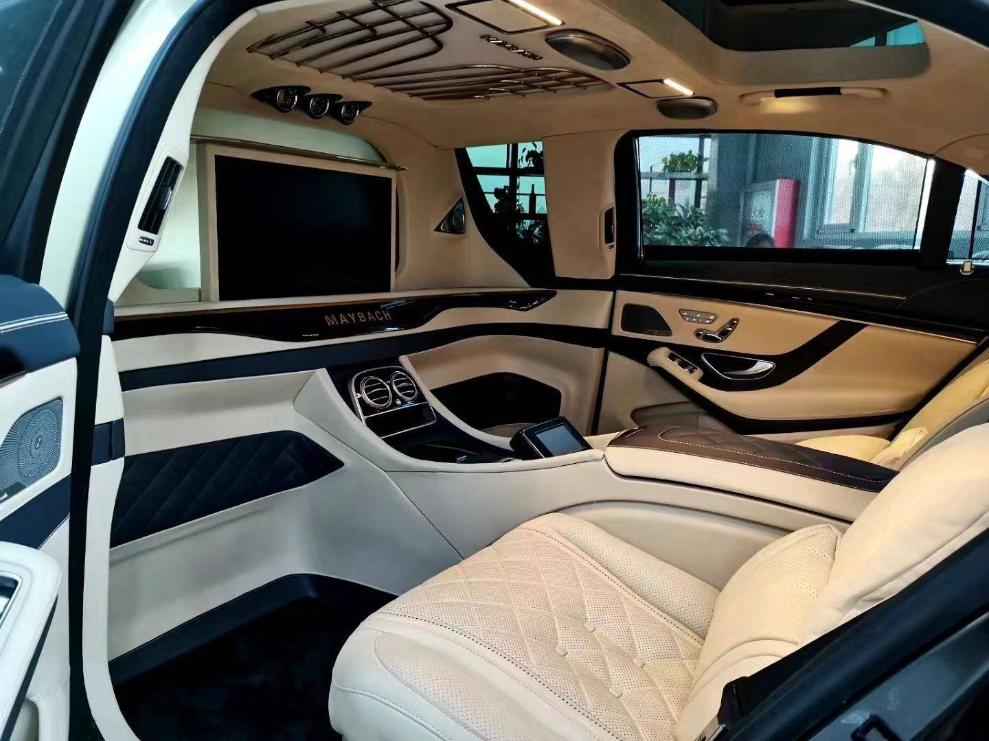 2020款奔驰迈巴赫s560 限量豪驾内饰更亮眼