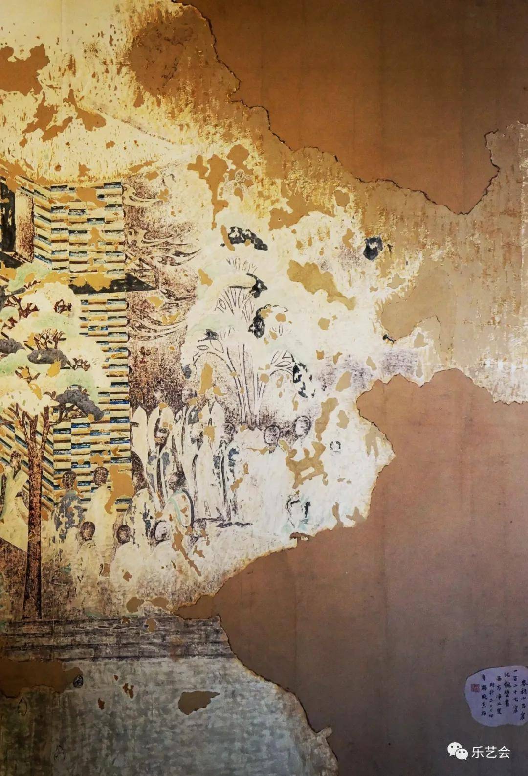 法华经变图 立佛像 西方净土变临摹：施隆多夫分享敦煌丝路展-搜狐大视野-搜狐新闻