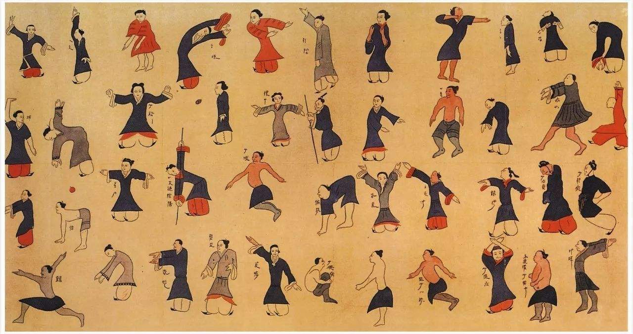 道法自然三教合一,八段锦六字诀的传承故事江湖隐现