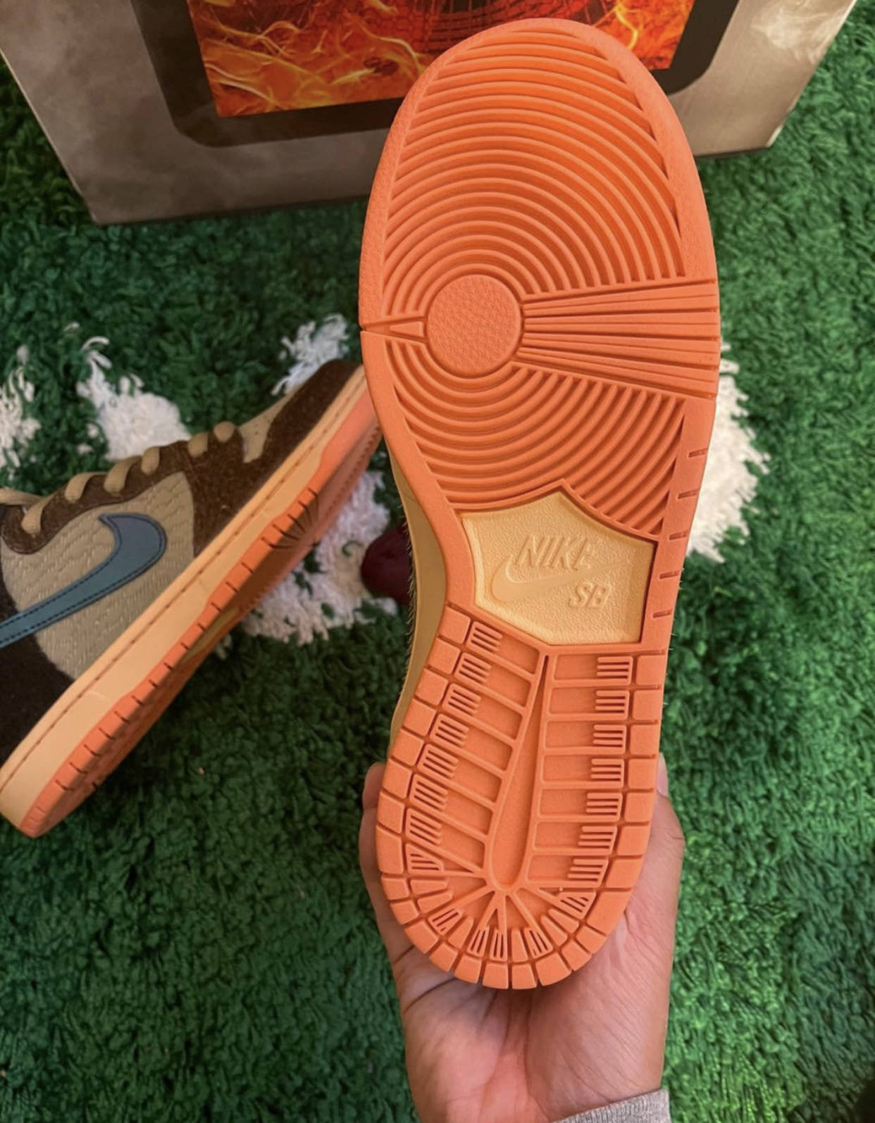 sb dunk high x concepts mallard