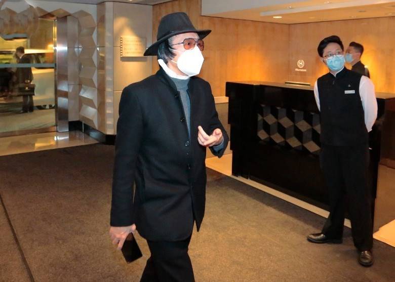 原创上海仔郭永鸿提前报到带三位彪形大汉两位律师一脸的愁容