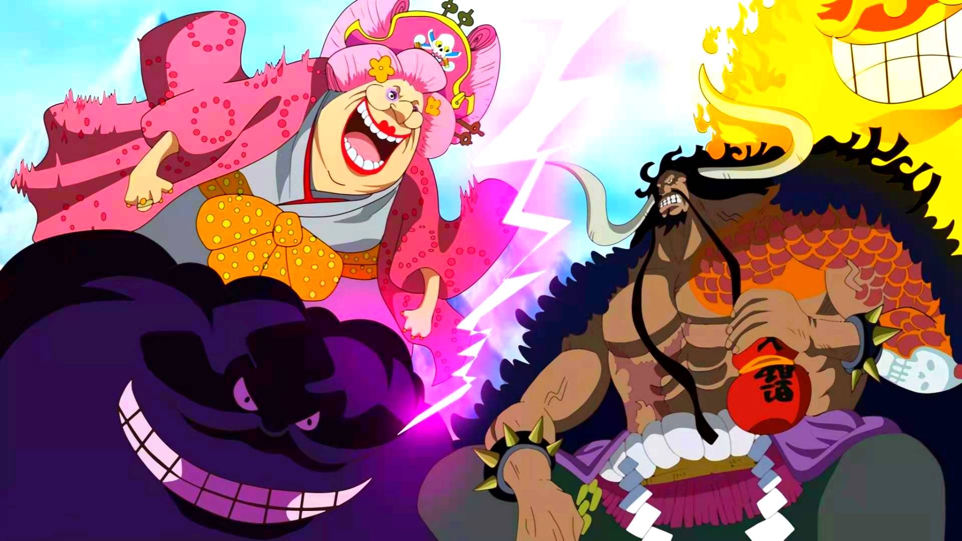 后续漫画中并没有直接指出来凯多吃下,只是说凯多从大妈那里得到了鱼