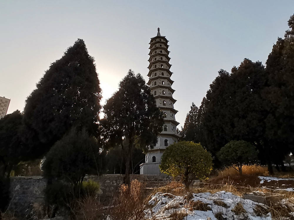 天寒地冻打卡济南阁老山