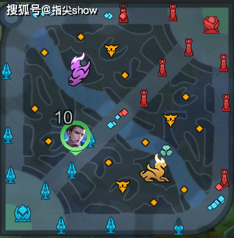 原创王者荣耀s22小地图信息汇总加入血条方向等影响所有玩家