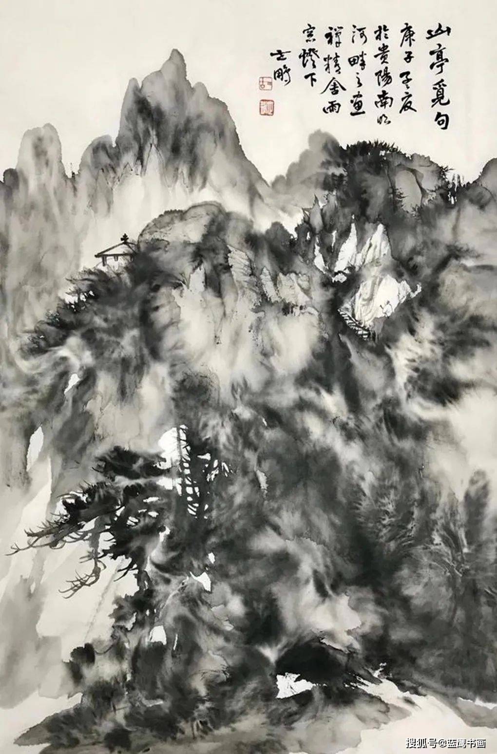 原创贵州画院的典型代表胡世鹏山水画意境悠远颇受藏家青睐