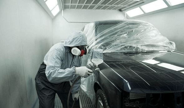 车漆烤干和风干的区别,汽车烤漆房温度多少