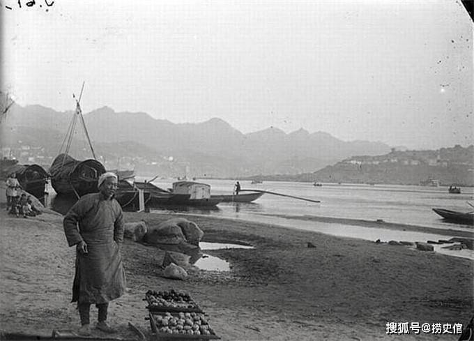 老照片,1923年的重慶木洞鎮