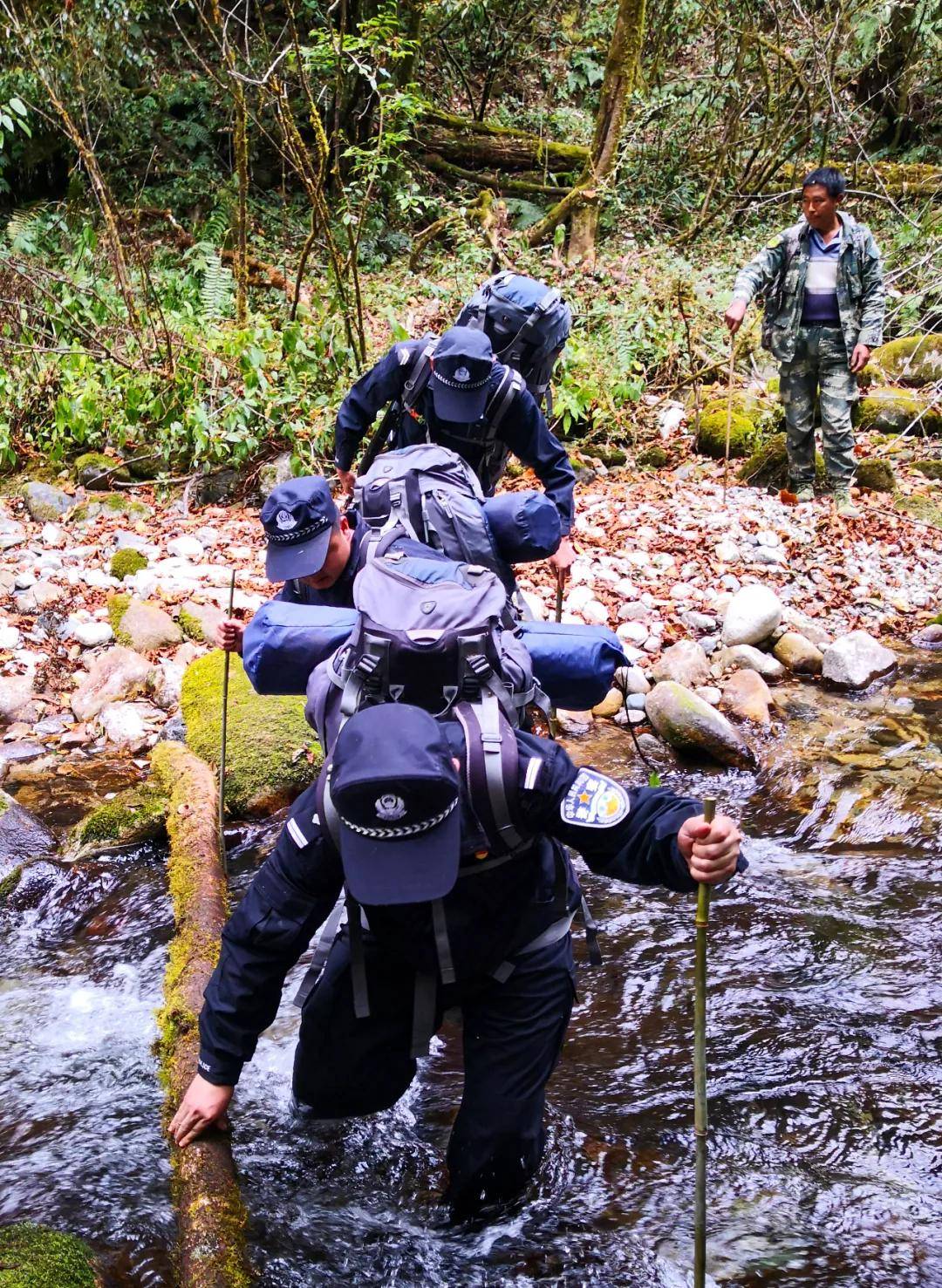 他們跋山涉水,只為守護高黎貢山_巡護