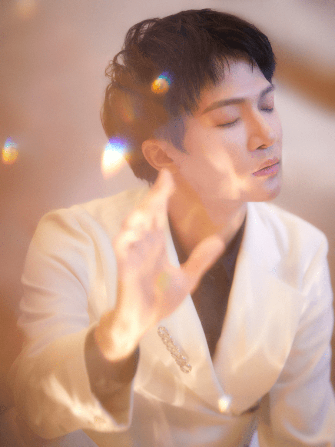 抖音直播年度盛典,周深麦克风变蓝,"蓝沙蓝鲸"合体