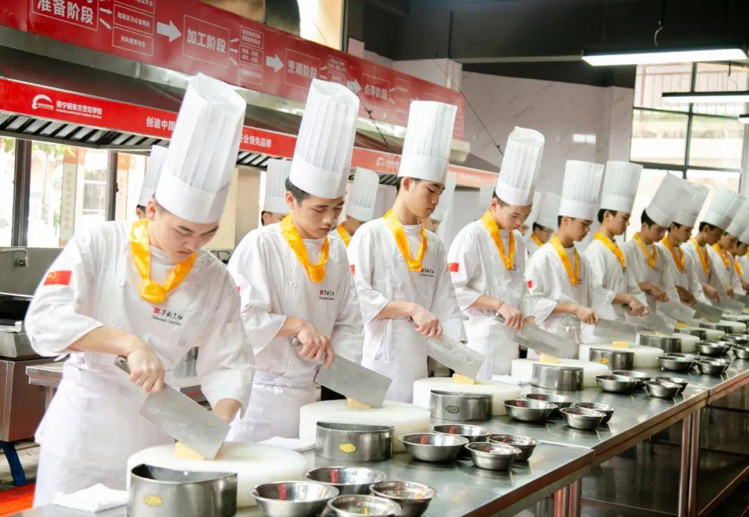 爸妈我们在华南烹饪学校是这样学习上课的