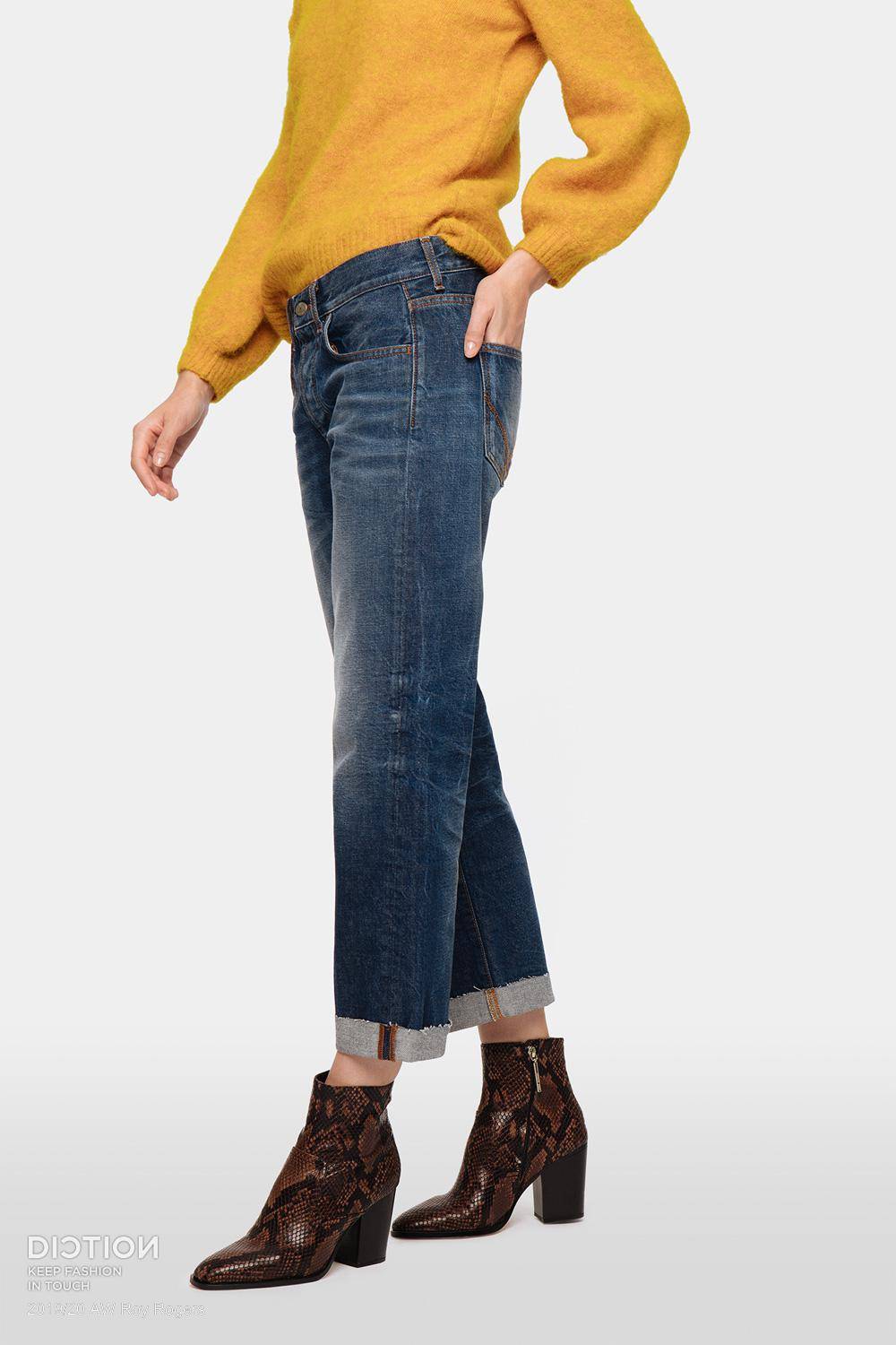 牛仔裤板形分类,你知道多少?从基础开始学穿搭_款式