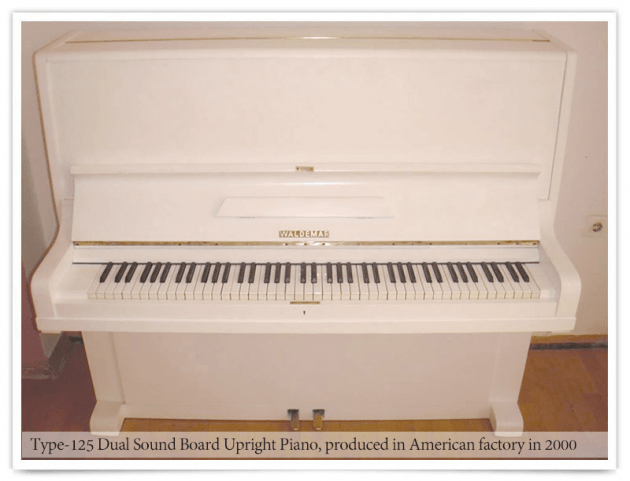 2000年美国工厂生产的125型双音板立式钢琴 返回搜             责任