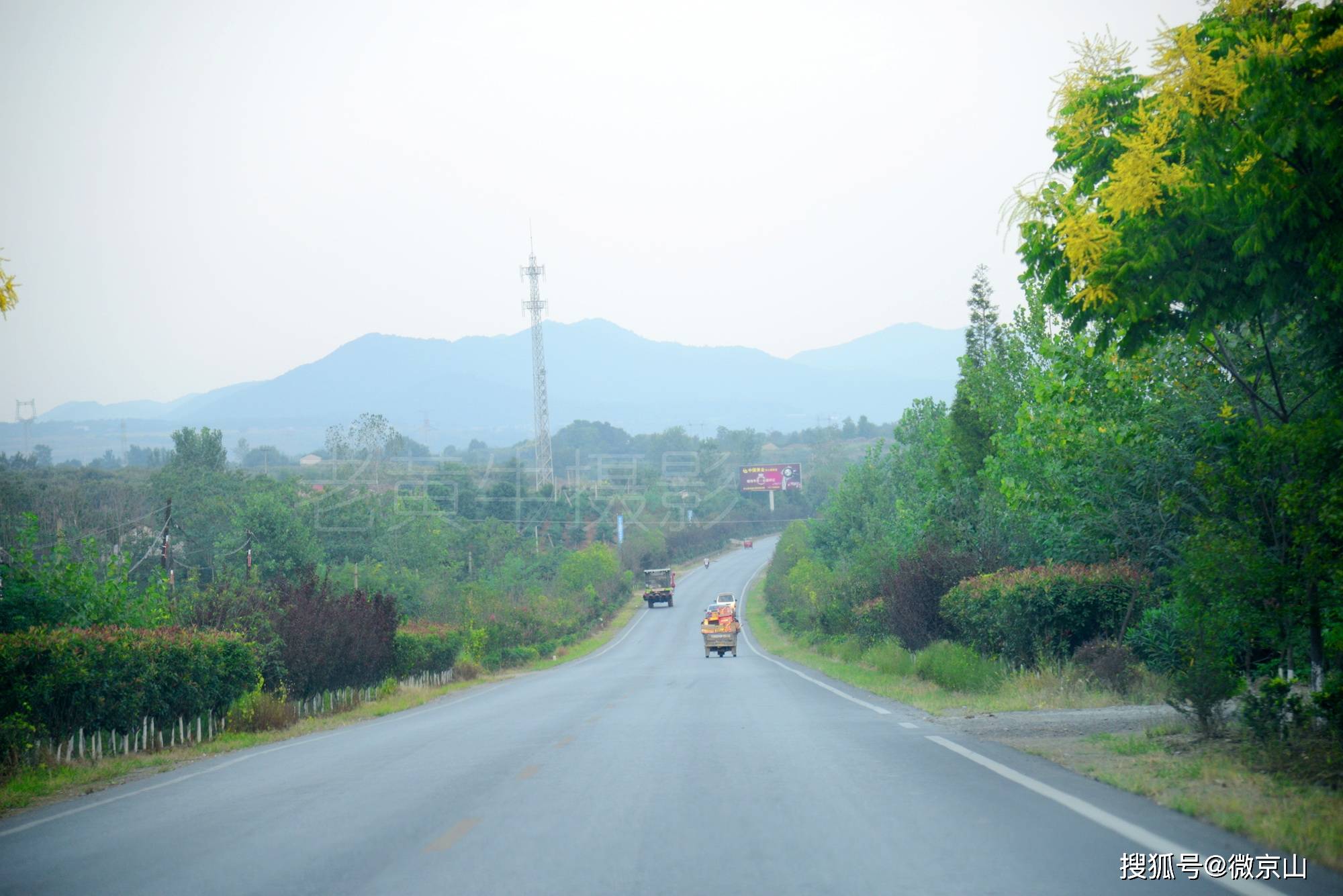 京山,几条花香鸟语的路