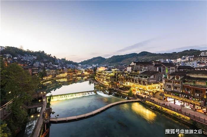 湖南湘西凤凰古城，中国美丽的小城，一幅永不回来的风景