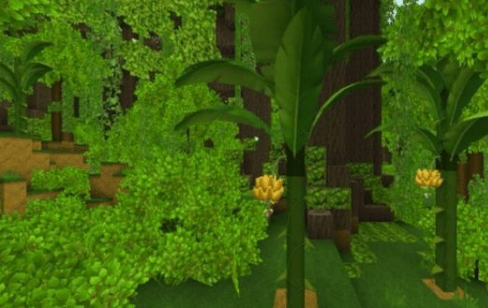 迷你世界新版本:热带雨林全面来袭,截然不同的体验让你嗨起来_地形