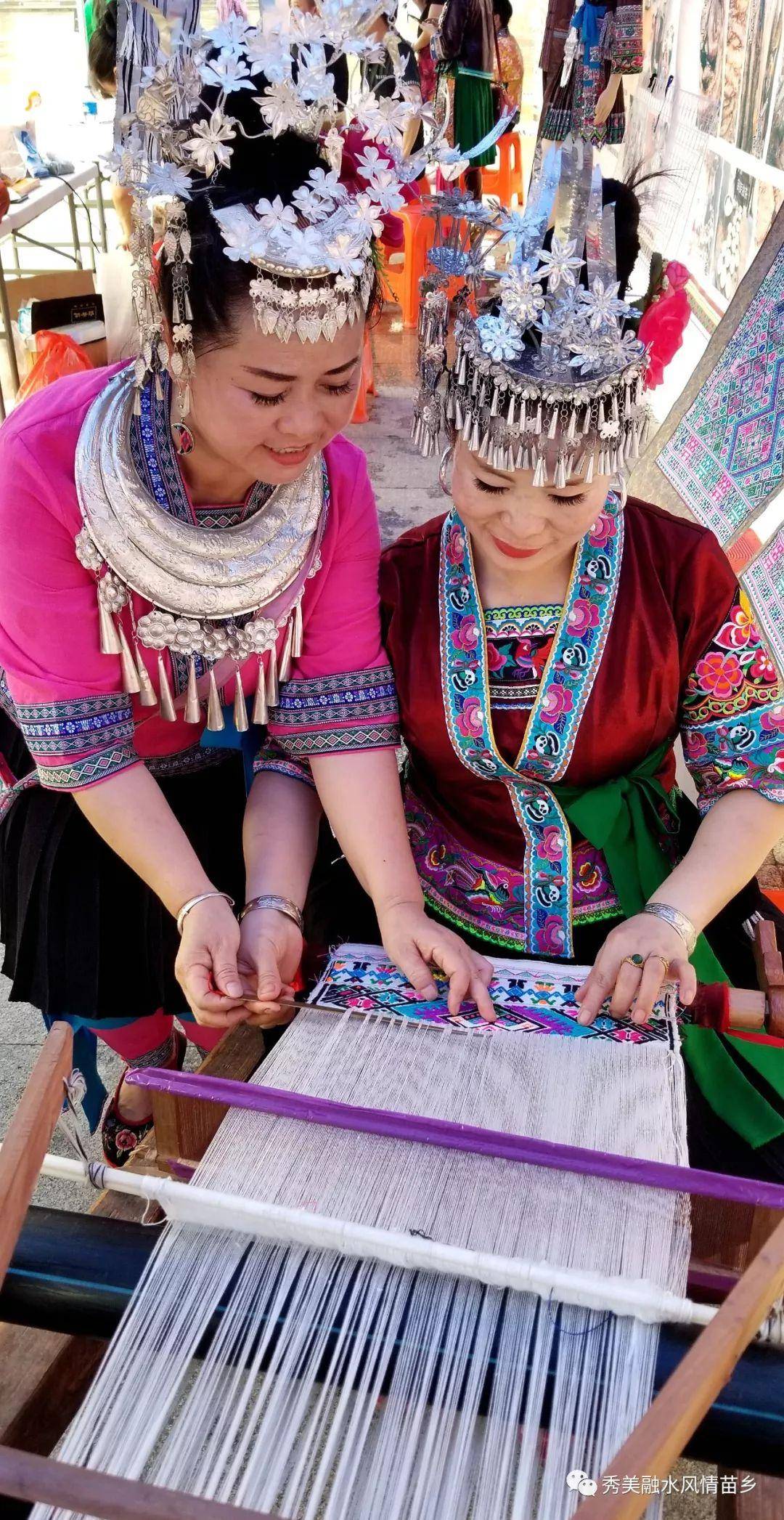 原创发现非遗之美苗锦