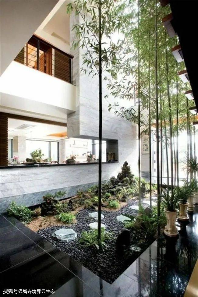 室内庭院拥抱大自然的别样方式
