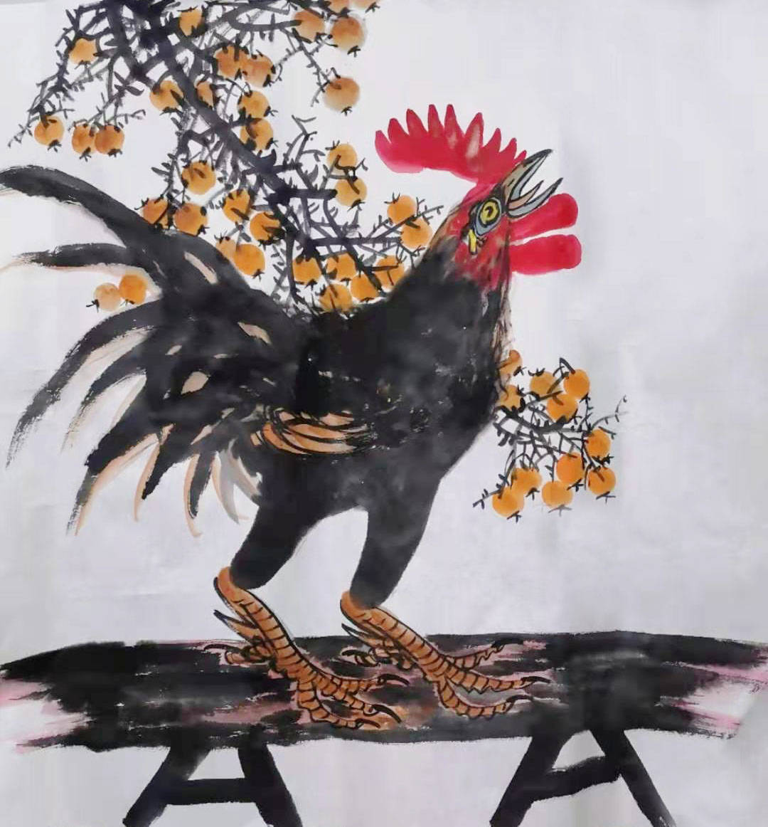 迎新2021著名画家山湘子恭贺新春