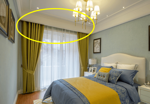 首先,单独的暗轨暴露在外面比较丑,安装时还要提前做好窗帘盒,施工