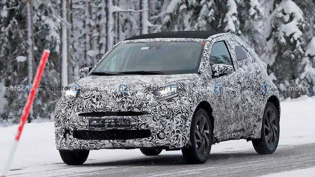 延续入门级畅销表现新款丰田aygo谍照