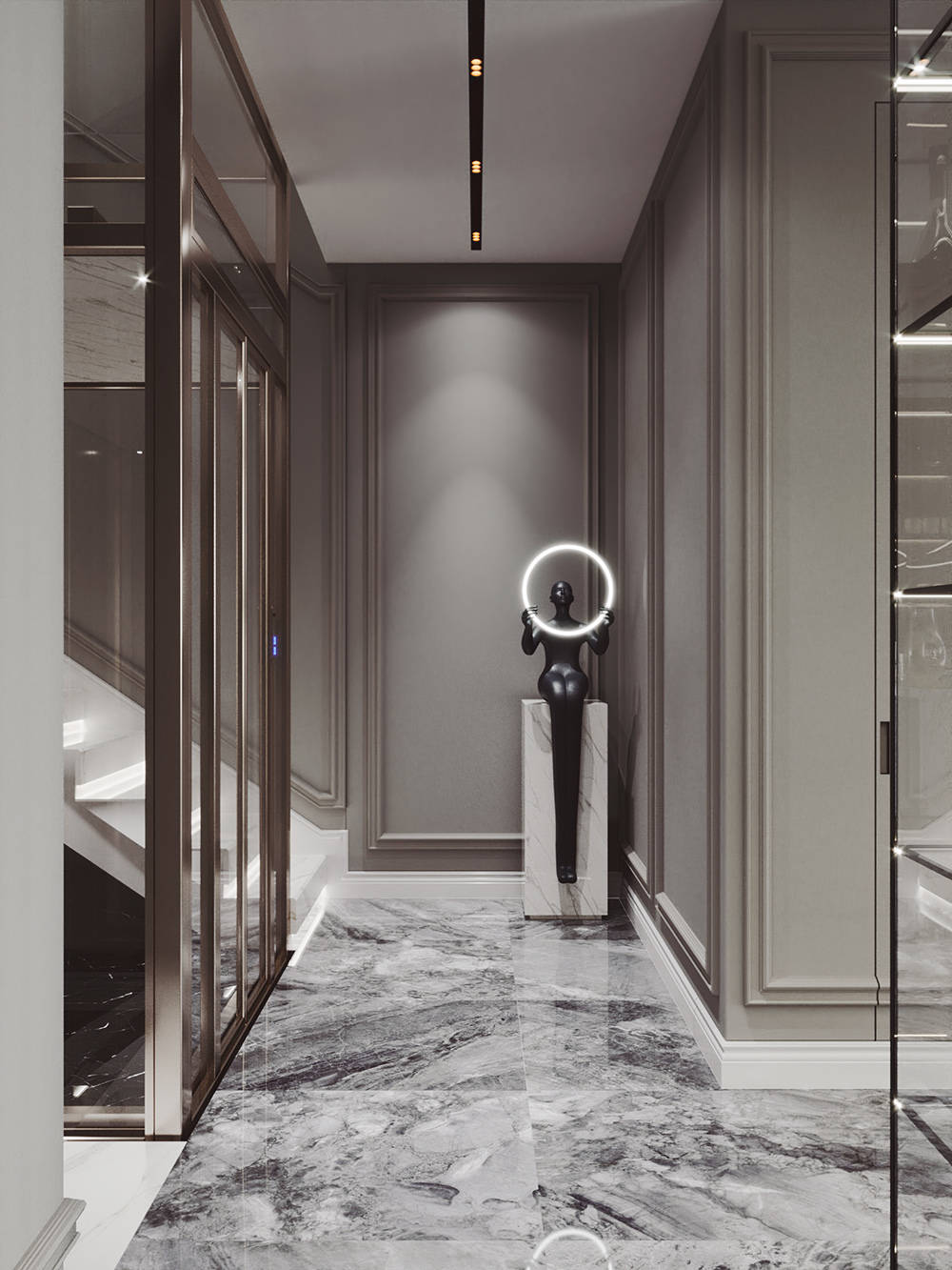 主人房枕边的艺术气质,是骨子里的精致;触目可及的品位,是对安眠的