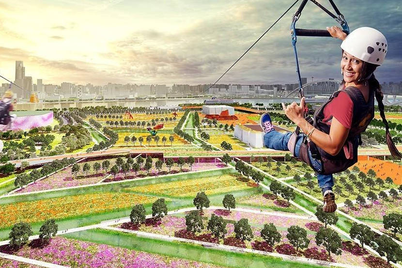 上海一公园“未开先火”，耗资5亿落户浦东新区，预计年底建成
