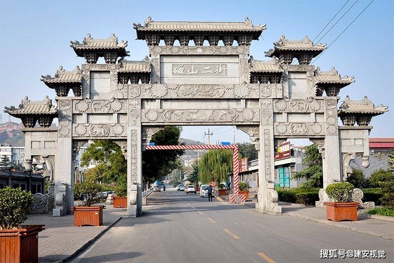 干净整洁的磁山二街村街景(张海江 摄影)