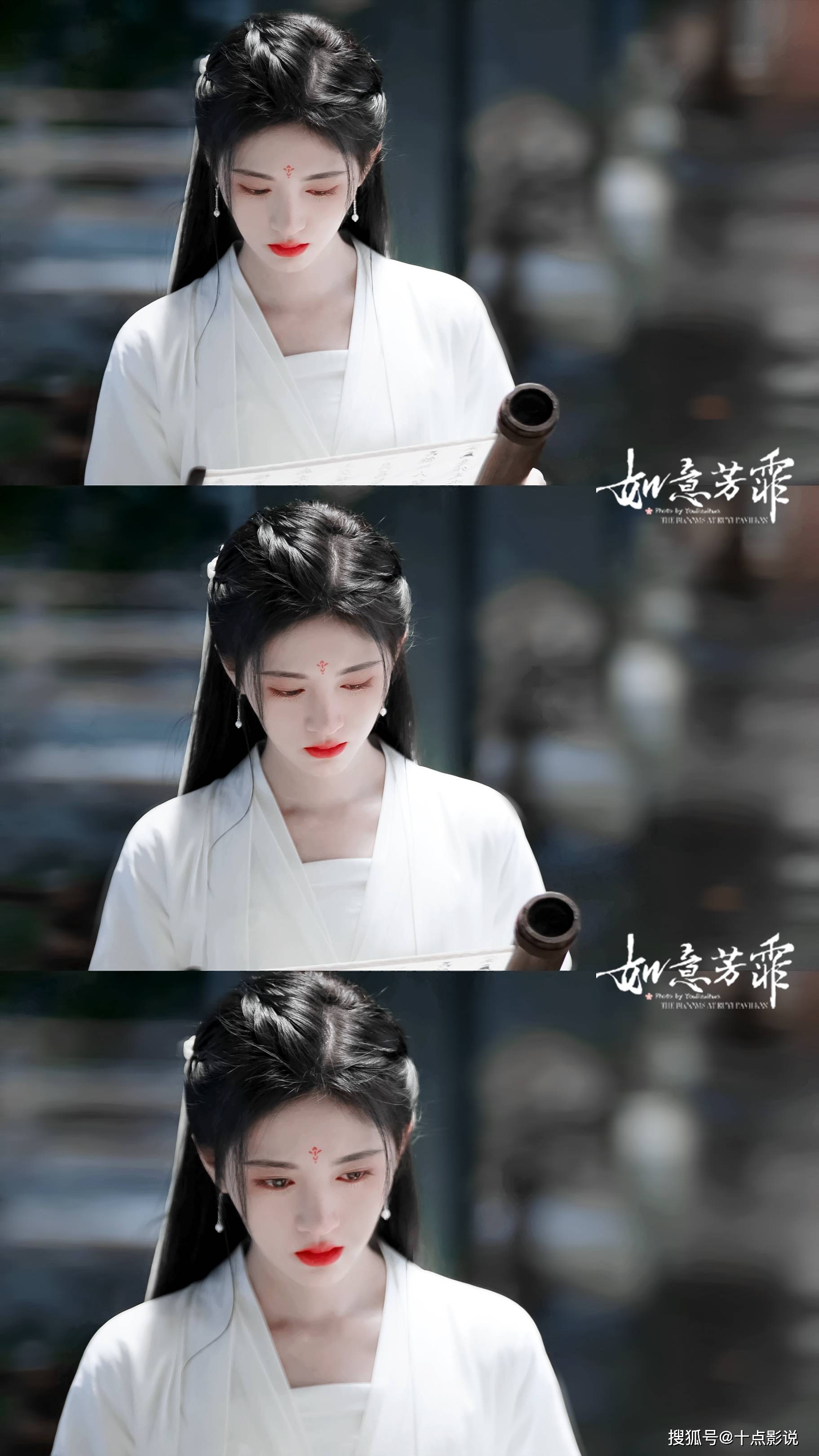 古装剧里,好多女星一穿白衣,杨幂,赵丽颖,刘亦菲谁的白衣最有仙气?