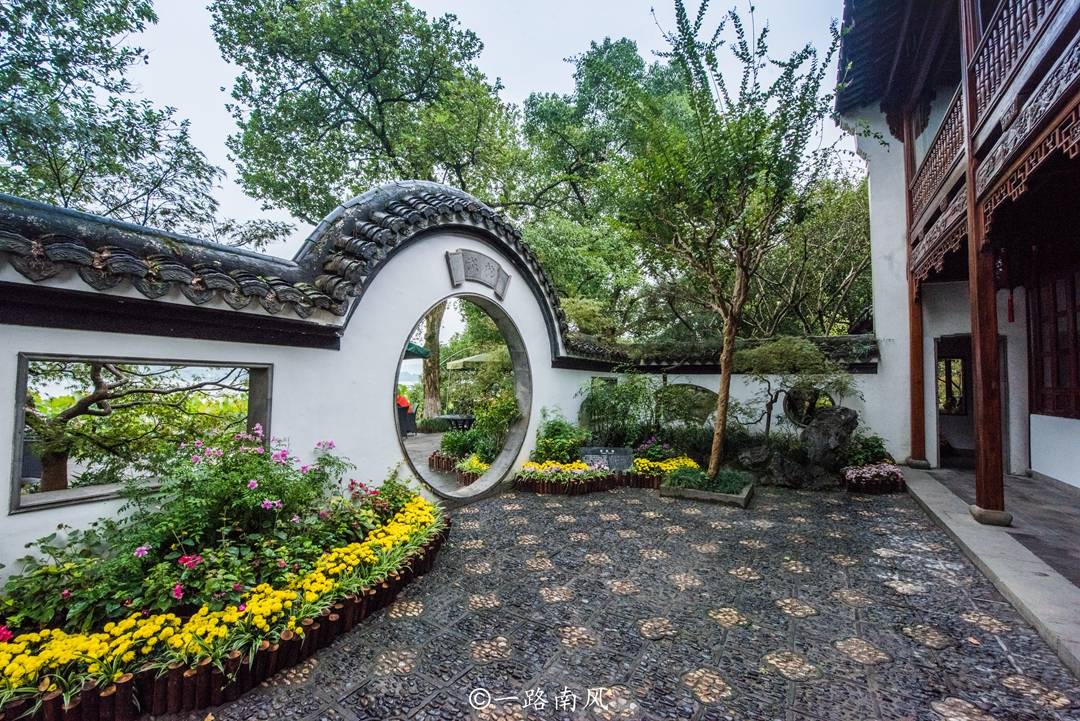 杭州郭庄,被誉为“西湖古典园林之冠”,美如画卷,游客并不多_别墅