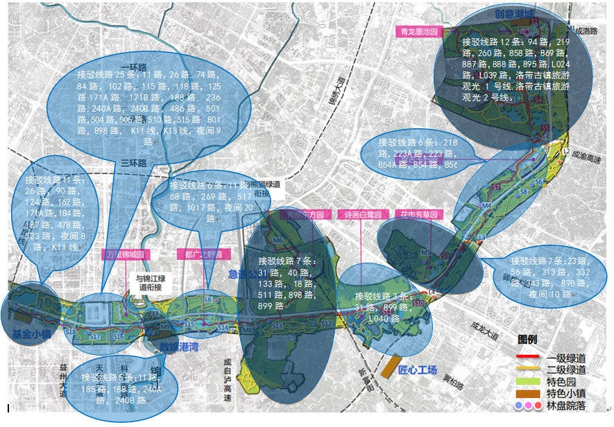 留蓉过年，300条公交线路带您游绿道