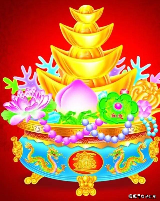 这些年画有韵味_聚宝盆