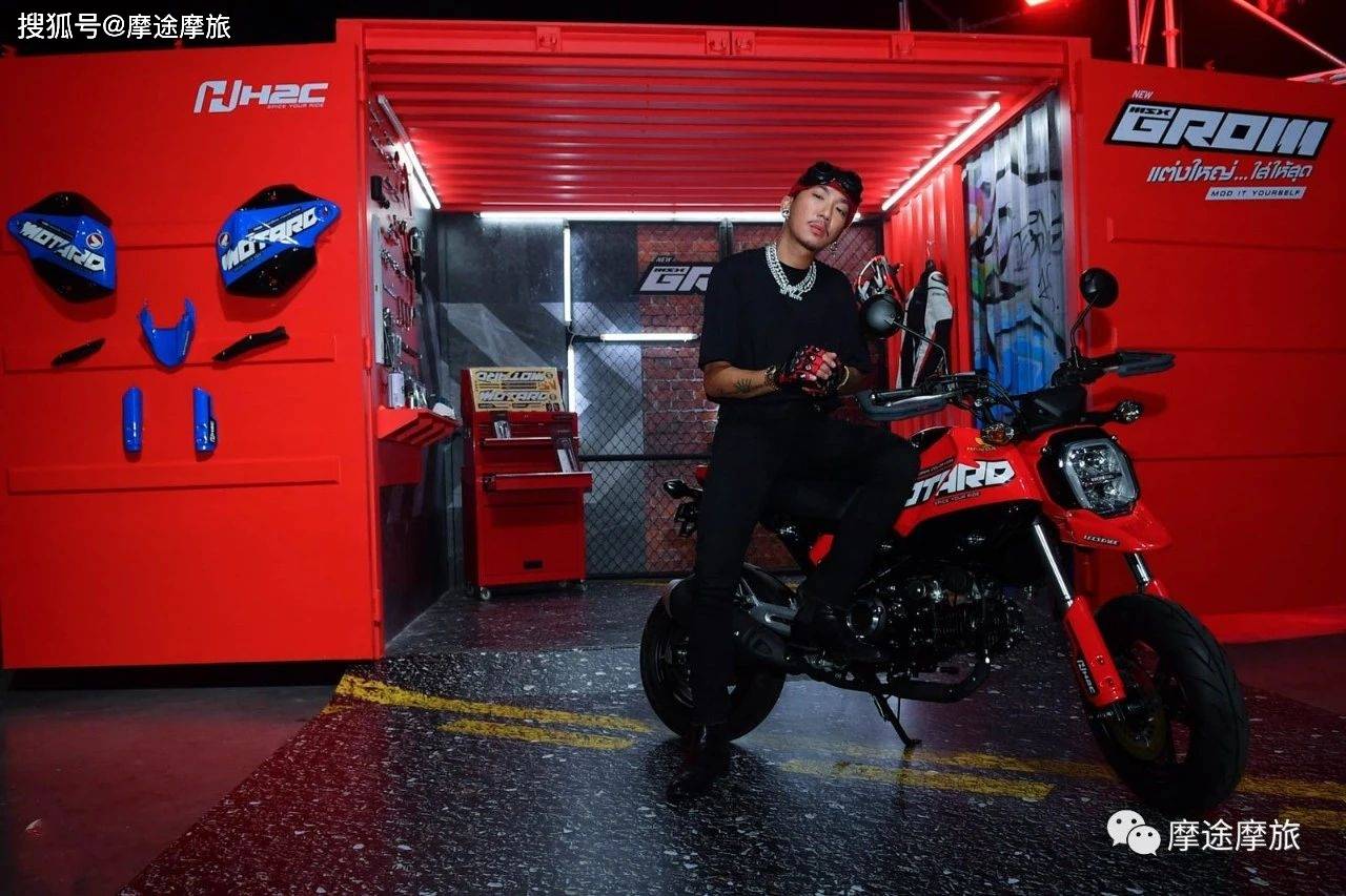 本田msx125变非洲双 K Speed改装套件帅气变身 风格