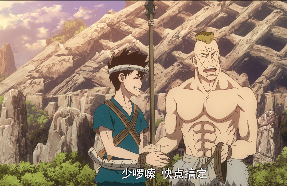 原创石纪元太帅了天才科学使克罗姆机智越狱