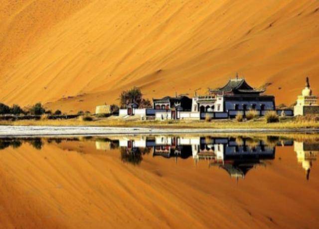 中国最“孤独”寺庙，位于荒无人烟沙漠深处，仅有一人守护