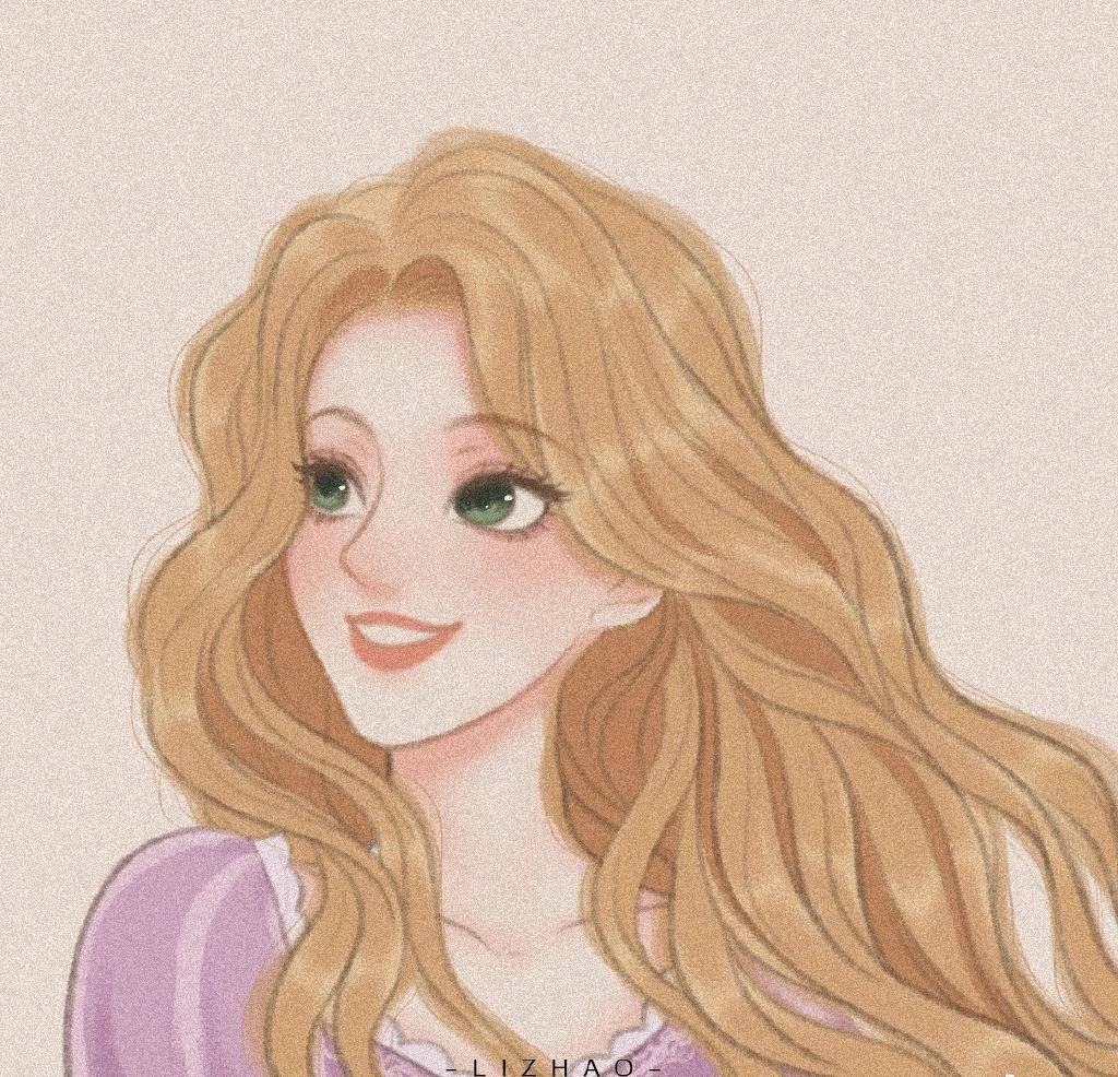 迪士尼公主唯美头像,花木兰很潇洒,爱丽儿侧脸很迷人