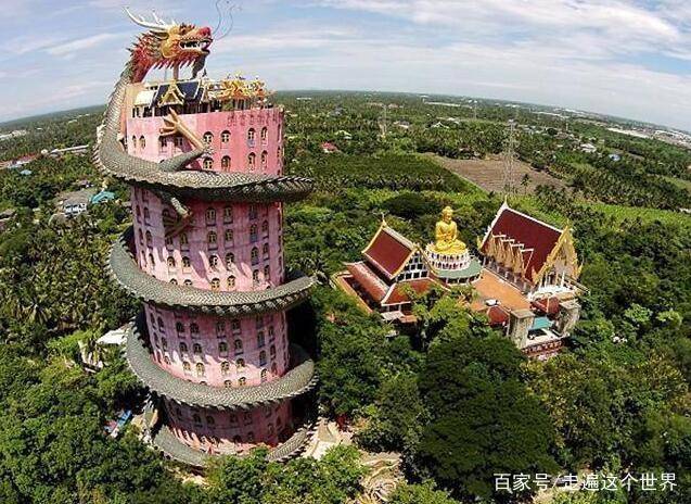 泰国最壮观的寺庙，17层佛塔被巨龙缠绕，却拒绝成为景点