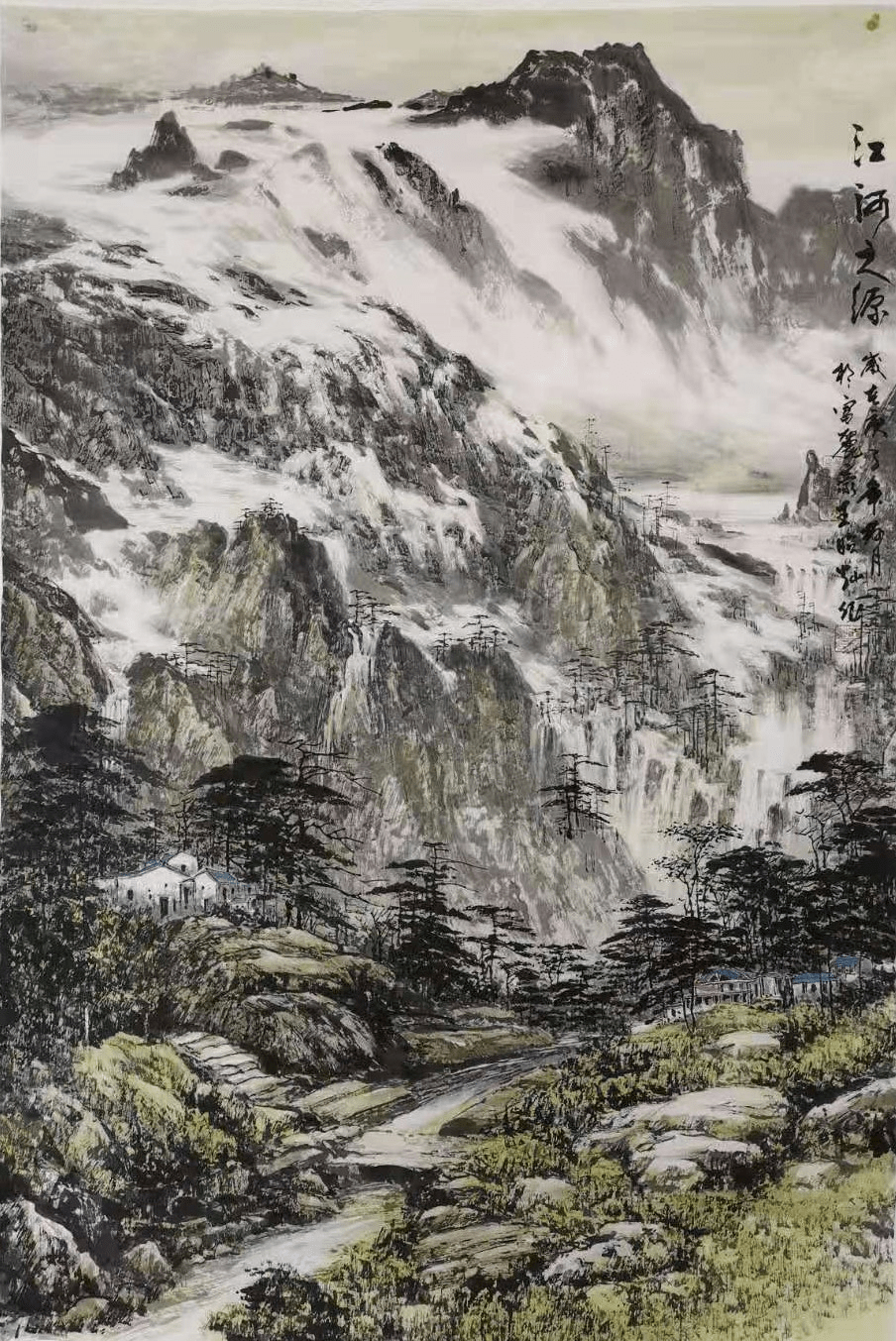 胸中装有山川势, 雪域高原显丹青 ——记《朝圣之路》写生组王昭灿之