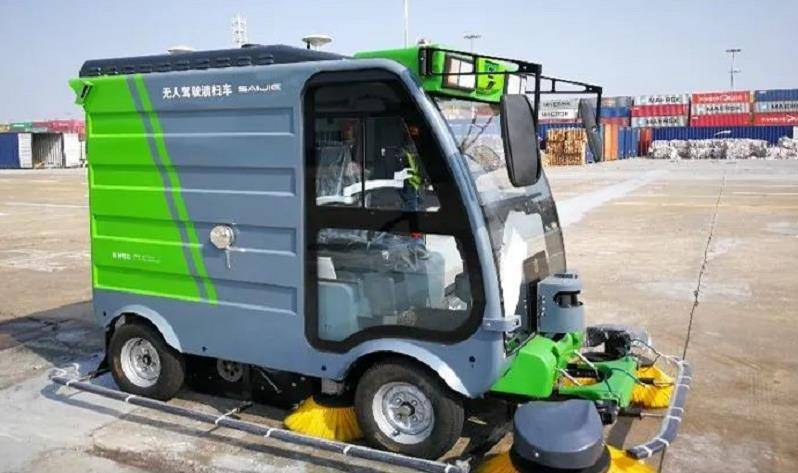 无人驾驶环卫车自动清扫车赛特智能saite