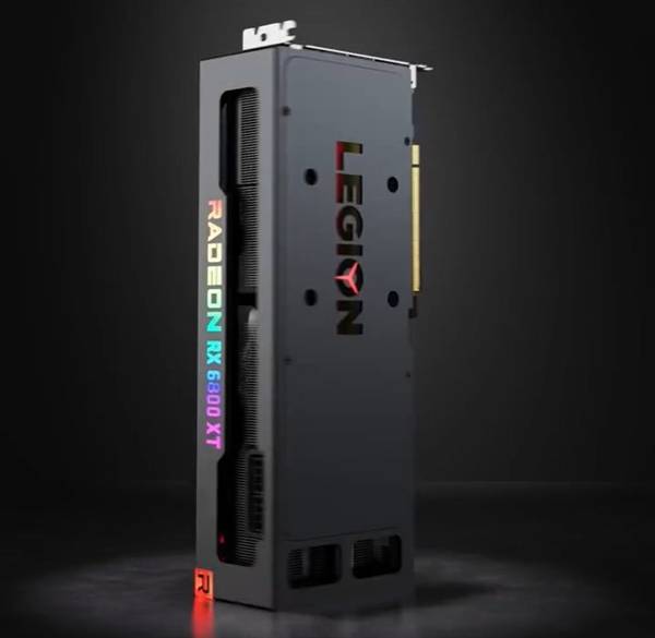 字母|联想做显卡了！首发非公版RX 6800 XT/6900 XT、造型很眼熟