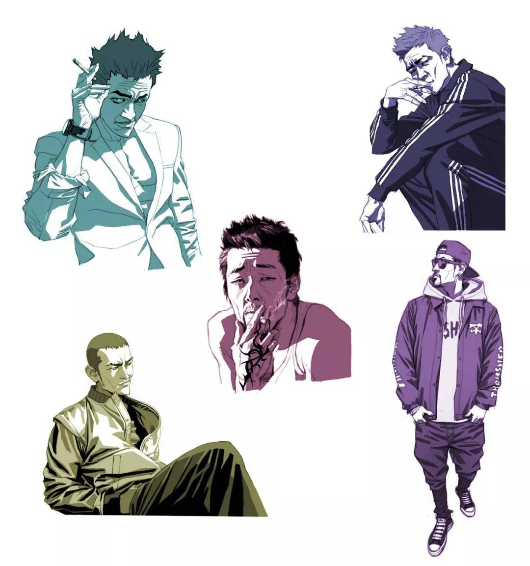 感受力量要跳出画面的感觉硬派大神seungeunkim作品欣赏