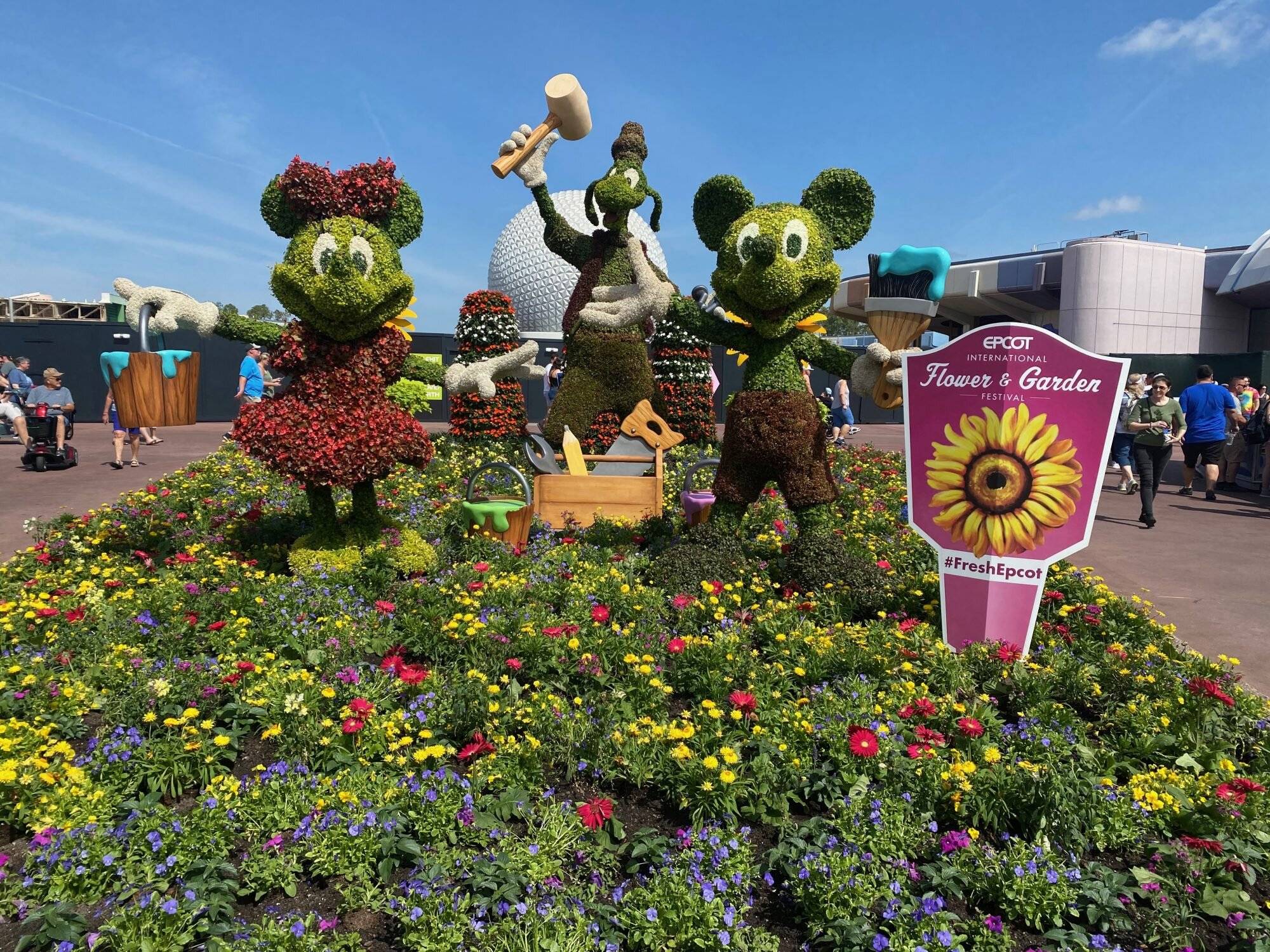 父母参观迪士尼2020年Epcot花卉花园节的指南