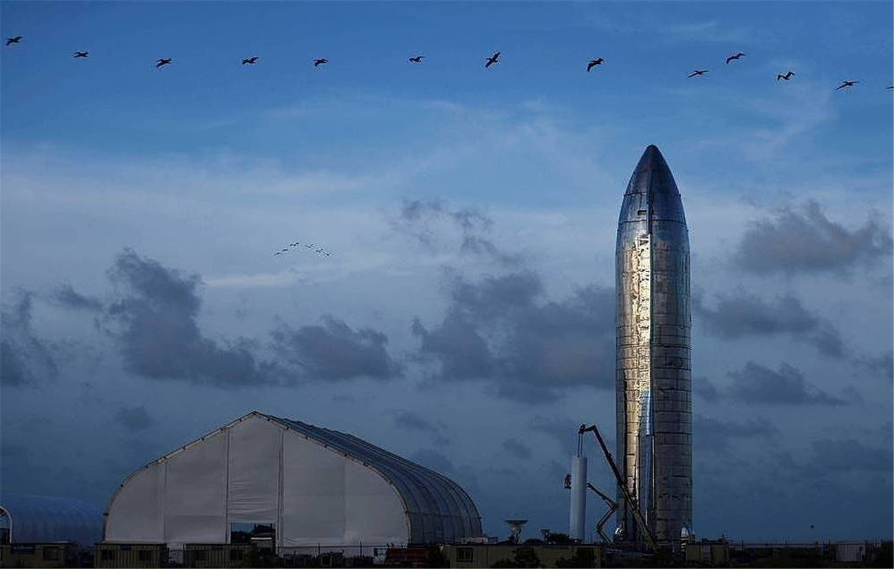 当地时间3月3日18:15,美国spacex"星际飞船"原型机在德克萨斯州博卡